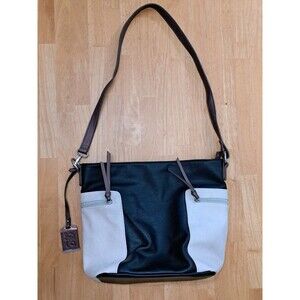 Bulldog Black & Tan Hobo Crossbody Concealed Carry Holster Purse w/ Keys Locks